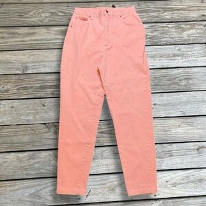 VTG. Pink Forenza High Rise 1980s Mom Jeans Size 29